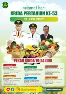 DKPP Sumenep Gelar Peringatan Hari Krida Pertanian ke-53 Sepekan Penuh