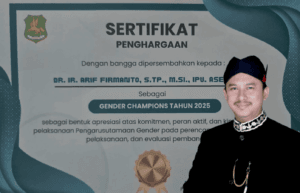 Kepala Bappeda Sumenep Raih Penghargaan Gender Champions 2025