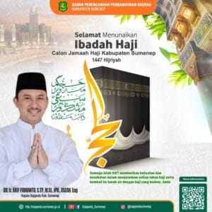Kepala Bappeda Sumenep Doakan Keselamatan dan Kemabruran Jemaah Haji