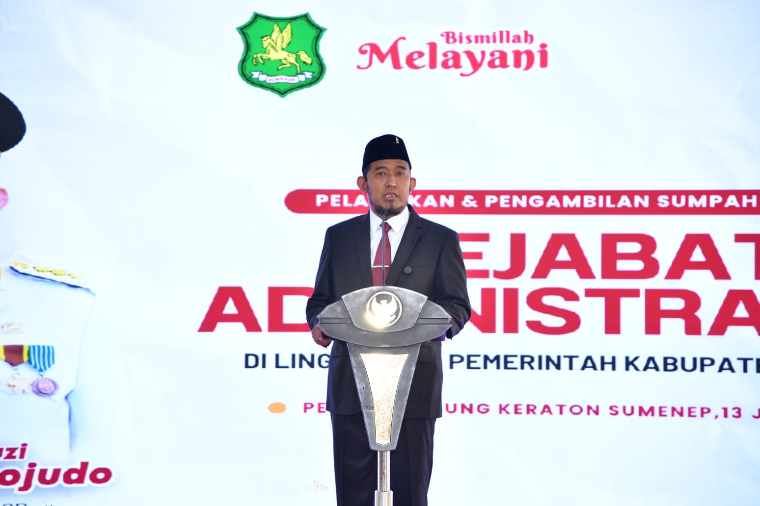 Lantik Pejabat Administrator, Bupati Sumenep Harap Tingkatkan Kinerja Pemerintahan 