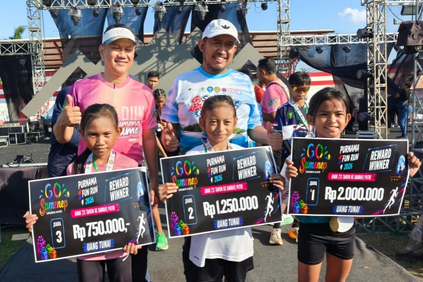 Bupati Fauzi: Go Sumenep Purnama Fun Run Dorong Masyarakat Terapkan Pola Hidup Sehat