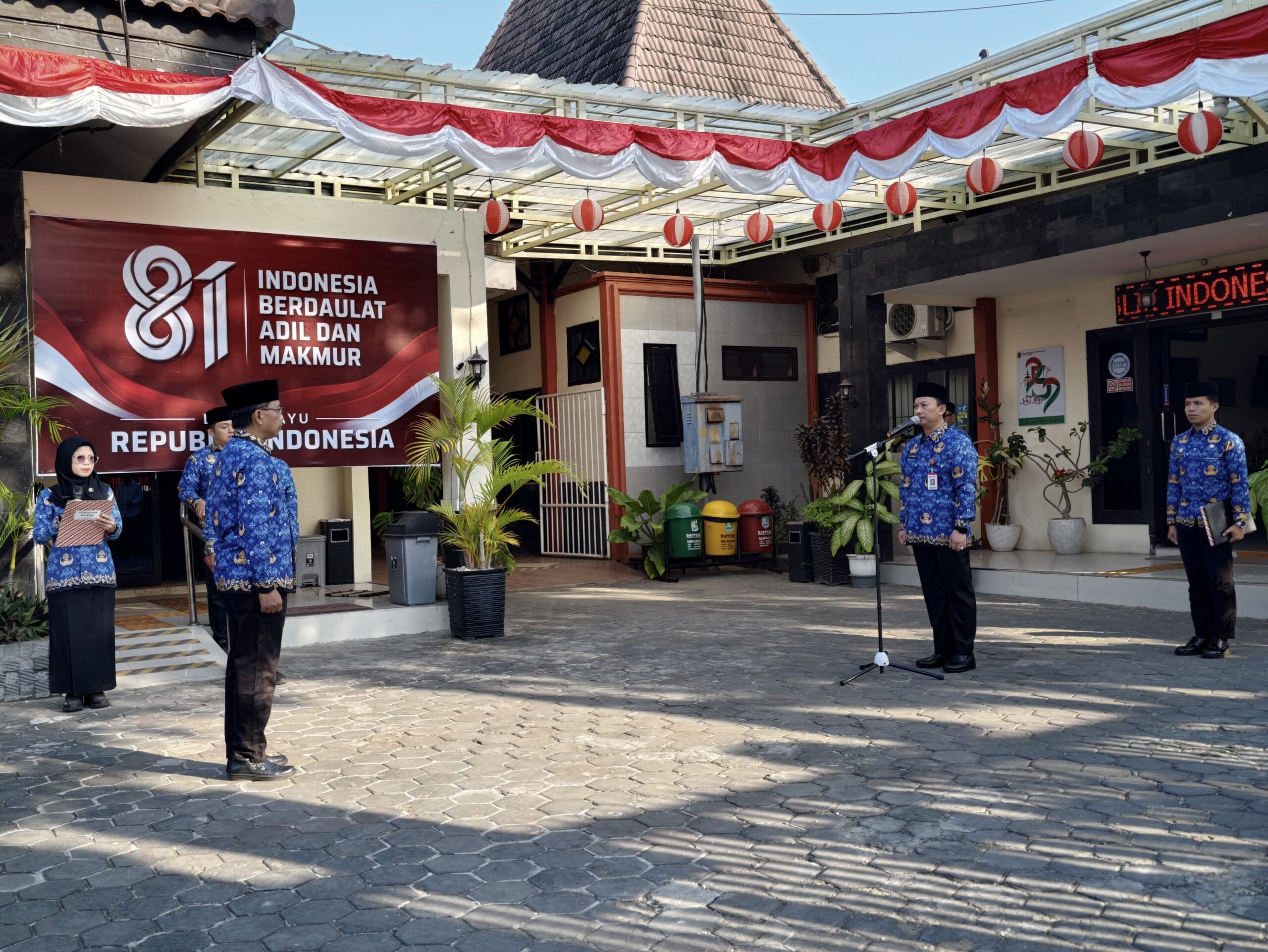 Bappeda Sumenep Peringati HUT RI ke-81, Perkokoh Semangat Kemerdekaan dalam Pembangunan