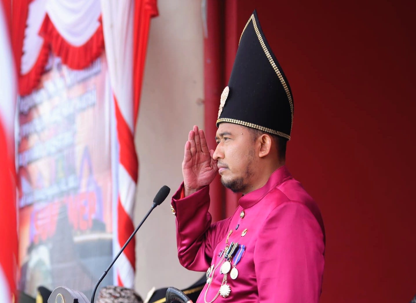 Peringatan HUT ke-81 RI, Bupati Sumenep Ajak Masyarakat Jaga Persatuan 