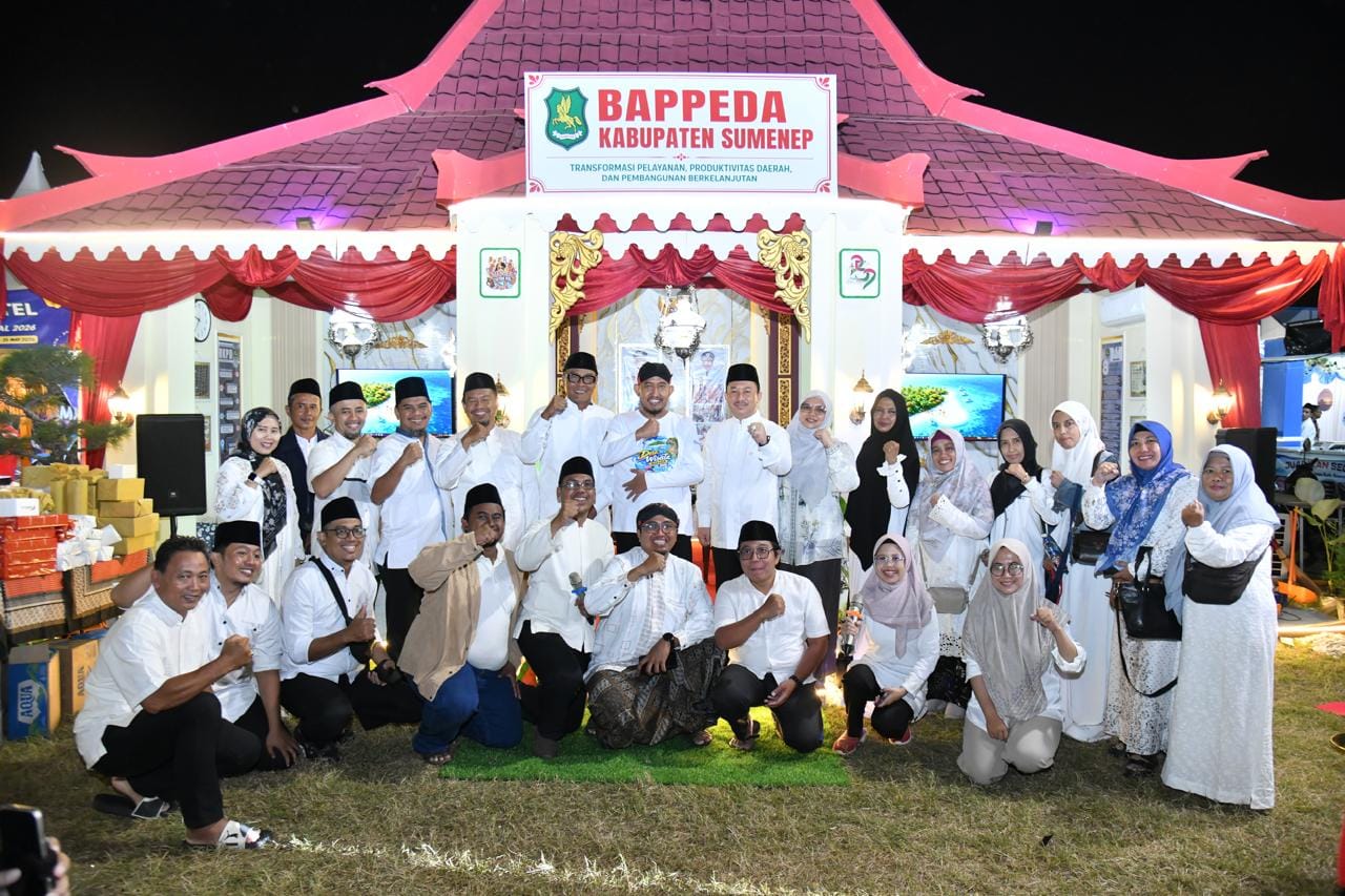 Stand Bappeda Sumenep Angkat Filosofi Keraton dan Mandapa, Simbol Perencanaan Pembangunan Berbasis Kearifan Lokal