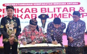 Perkuat Sinergi Pembangunan, Pemkab Sumenep dan Blitar Jalin Kerja Sama