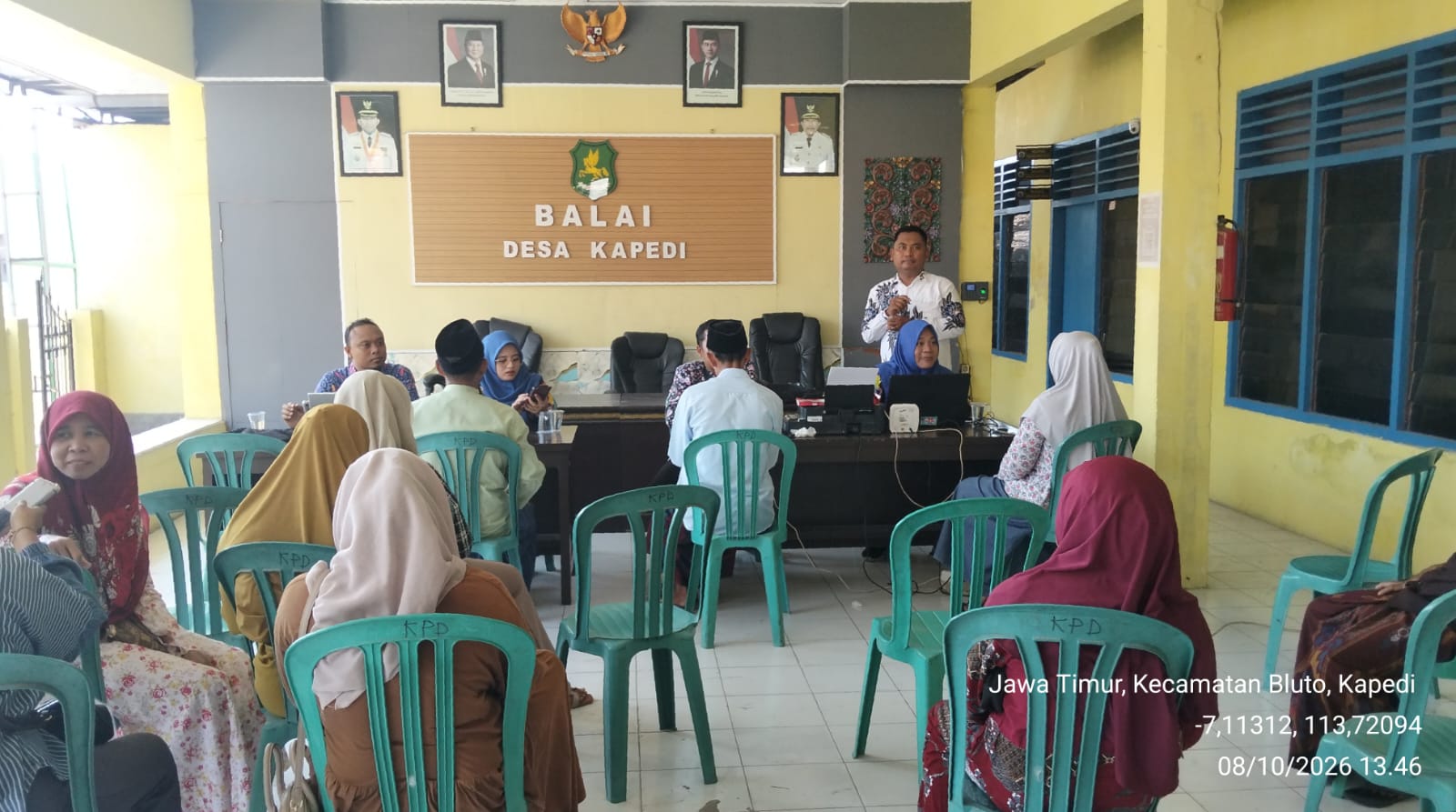 Maksimalkan Perlinsos, PKH Bluto bersama Disdukcapil dan LazisNU Percepat Aktivasi IKD