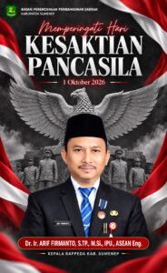 Hari Kesaktian Pancasila, Kepala Bappeda Sumenep Ajak Masyarakat Jaga Nilai-Nilai Pancasila